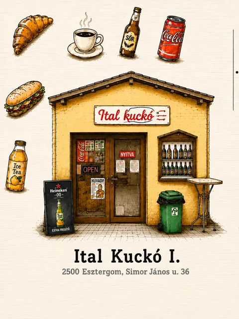 Ital Kuckó I. – Simor János u. 38.